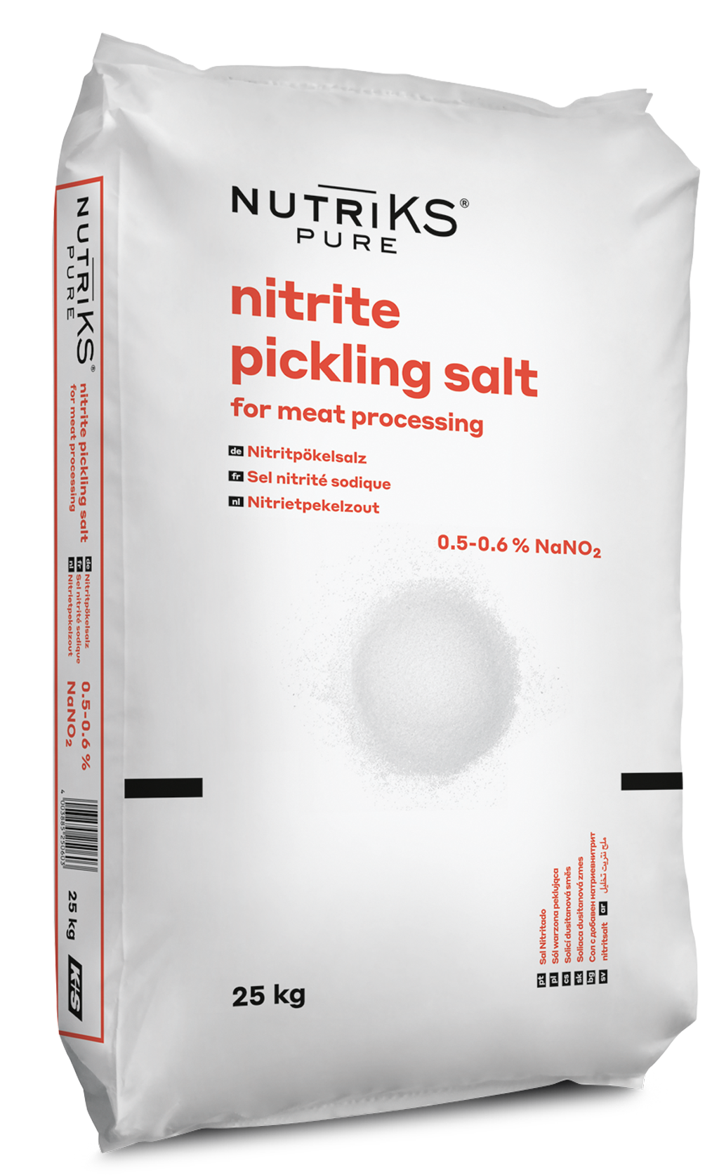 NutriKS Pure Nitritpökelsalz Packshot 25kg Sack