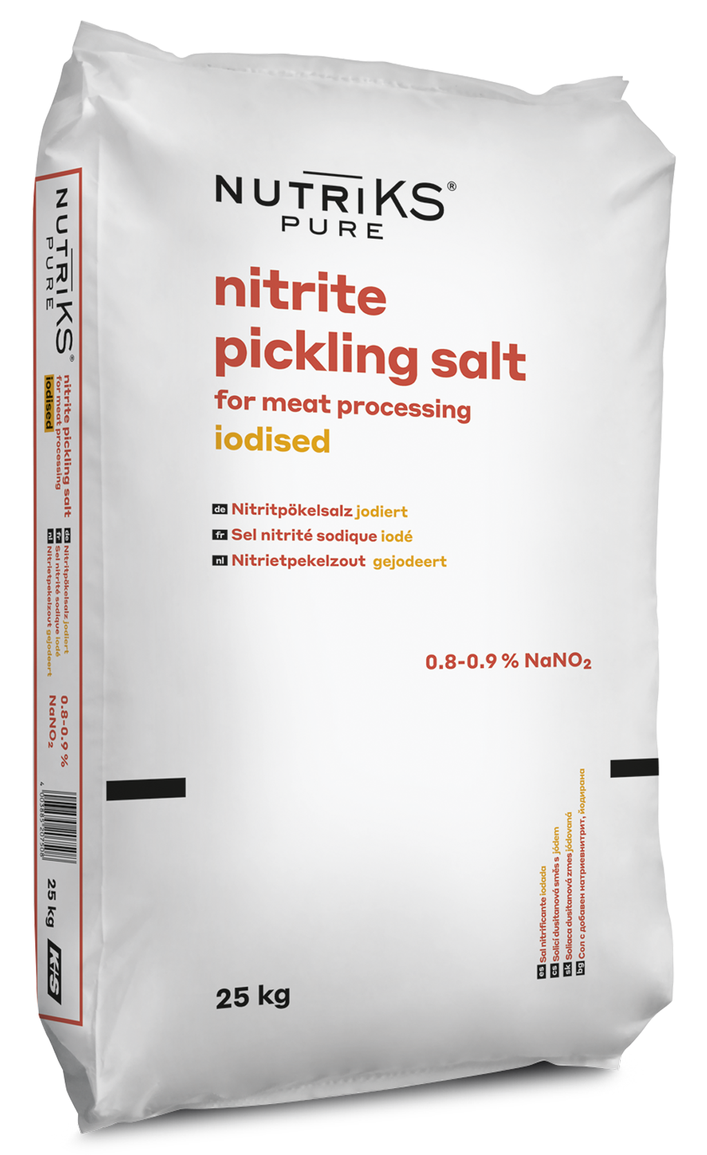 NutriKS Pure Nitritpökelsalz jodiert Packshot 25kg Sack